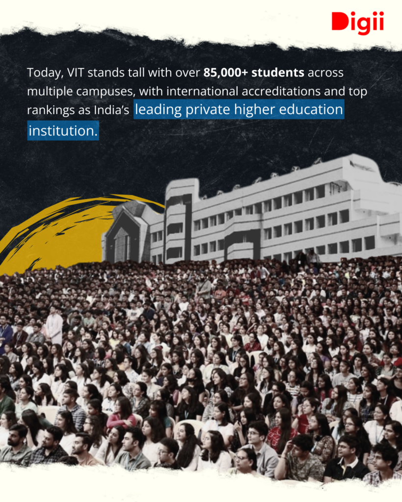 The Visionary Journey of Dr. G. Viswanathan - VIT accreditations & rankings