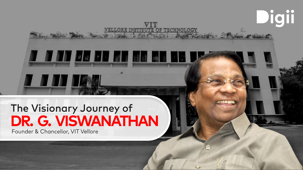 The Visionary Journey of Dr. G. Viswanathan: From Student Leader to Education Pioneer