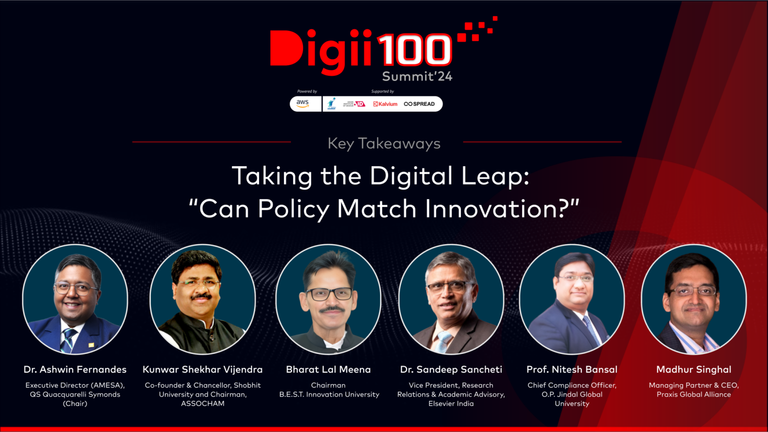 Key Takeaways of the Panel Discussion: “Taking the Digital Leap: Can Policy Match Innovation?